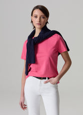 Ovs Supima Cotton T-Shirt With Round Neck